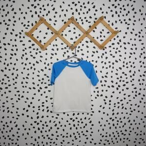 Cat & Jack White Raglan Toddler Short Sleeve Rashguard